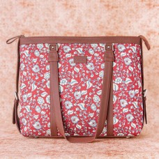 Chittoor Red Kalamkari Women's Office Bag